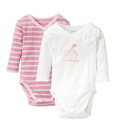 Комлект бодиков Lupilu Pure collection bird