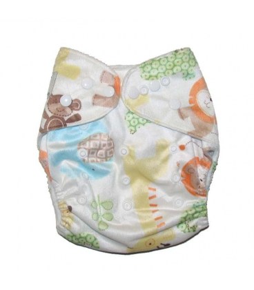 Многоразовый подгузник - велюровый