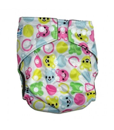 Багаторазовий подгузнік- вугільний BabyLand