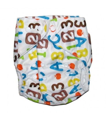 Многоразовый подгузник - микрозамша