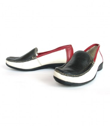 Кожаные туфли лоферы Otra Cosa