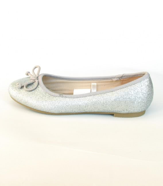 Балетки The shoes silver