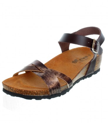 Кожаные босоножки Bellini alhoa marrone