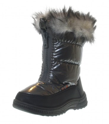 Зимові термо чобітки на дівчинку grey