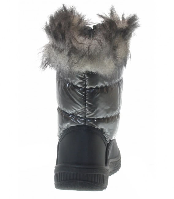 Зимові термо чобітки на дівчинку grey