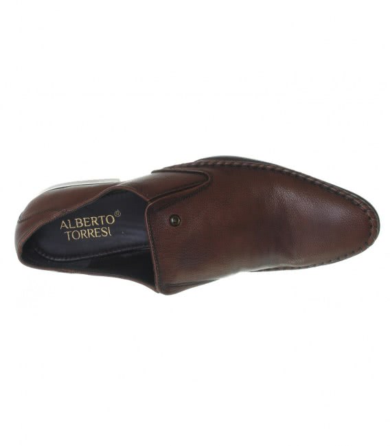 Кожаные туфли Alberto Torresi lofers style