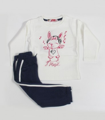 Спортивный костюм In Time white