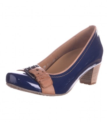 Шкіряні туфлі Footnotes navy G