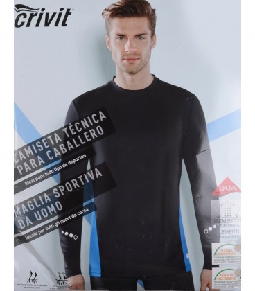 Чоловіча спортивна кофта Crivit black