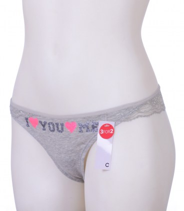 Трусики Cubus pla grey