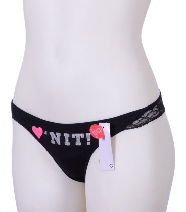 Трусики стринги Cubus pla black